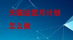 天貓運營月計劃 天貓運營月計劃