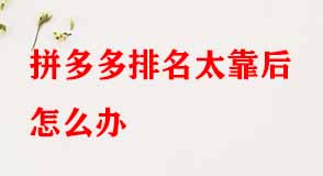 拼多多代運(yùn)營(yíng) 拼多多代運(yùn)營(yíng)
